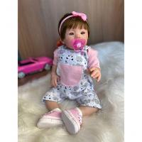 Bebê Reborn Julia - Kit Completo Corpo Do Bebê Tecido - 7