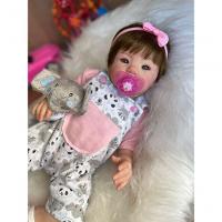 Bebê Reborn Julia - Kit Completo Corpo Do Bebê Tecido - 8