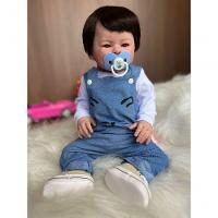 Bebê Reborn Miguel - Kit Completo Corpo Do Bebê Tecido - 6