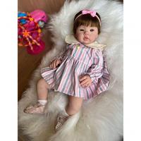 Bebê Reborn Elisa - Kit Completo Corpo Do Bebê Tecido - 3