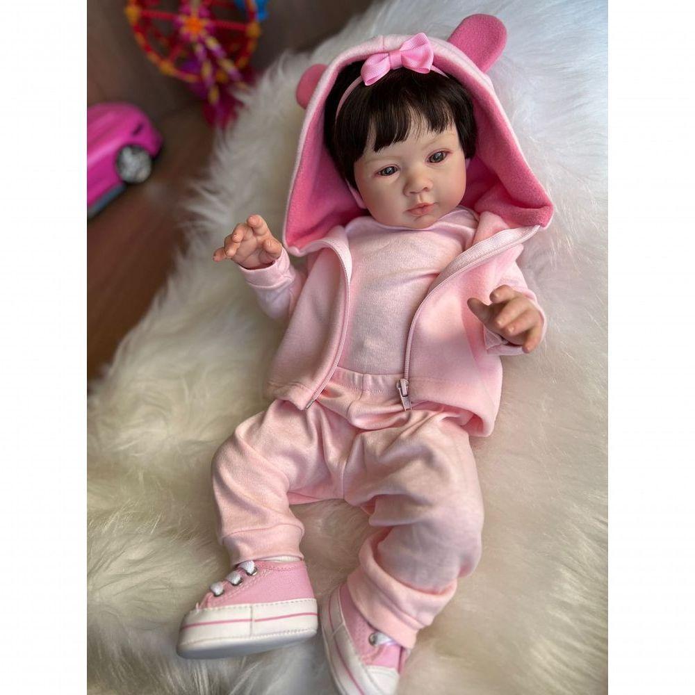 Bebê Reborn Manu - Kit Simples Corpo Do Bebê Vinil - 3