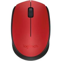 Mouse Sem Fio Logitech M170 Vermelho - 1