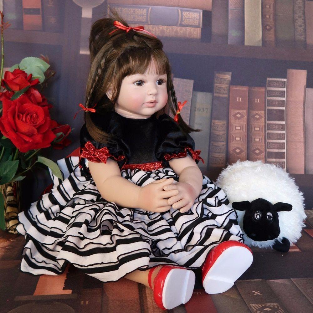 Bebê Reborn Real Princesa,po Tecido-60cm - 5