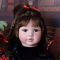 Bebê Reborn Real Princesa,po Tecido-60cm