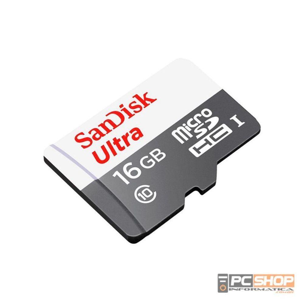 Cartao Memoria Micro Sdhc 16gb Sandisk 80mb S 533x Ultra Cla - 1