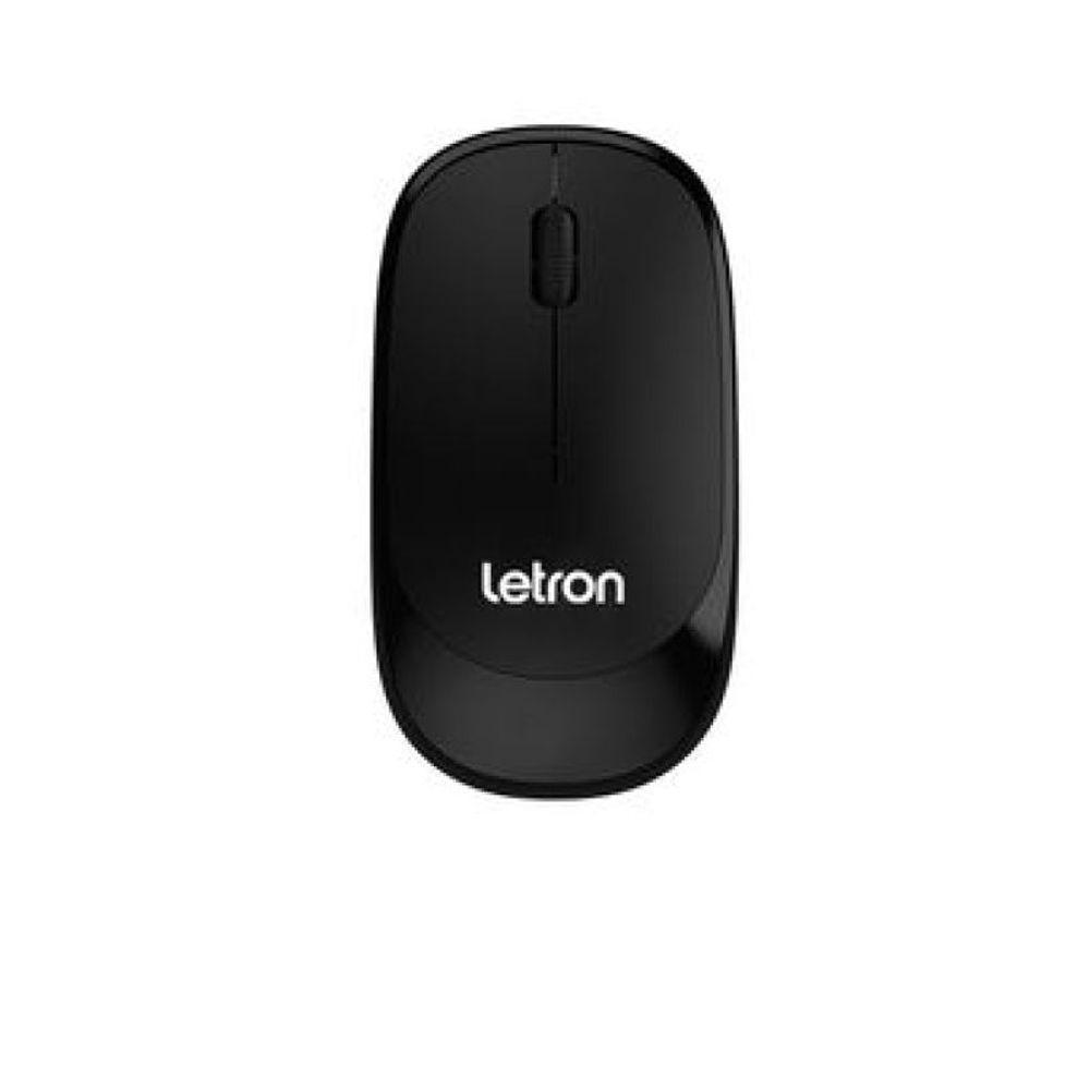 Mouse Sem Fio Letron Com Mini Receptor 3 Botoes 1000 Dpi Col - 2