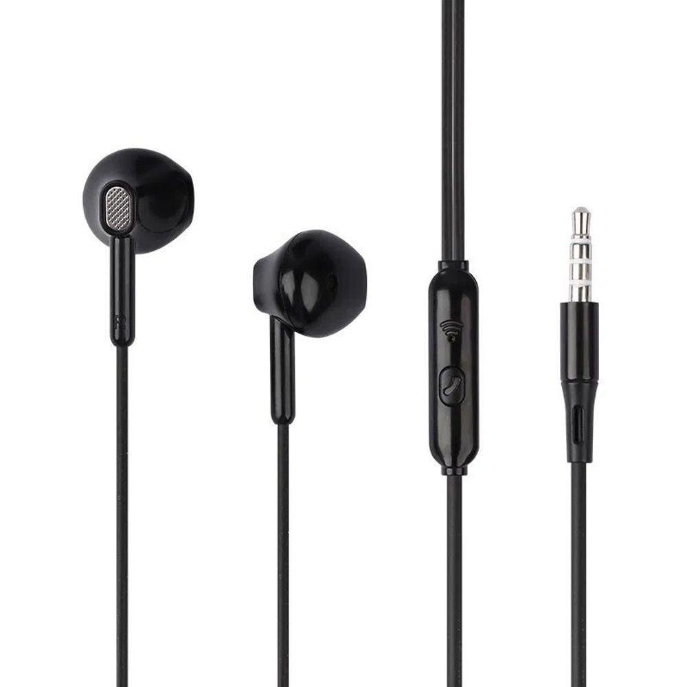 Fone De Ouvido Com Mic Letron Semi Auricular 1 Metro 3 5mm R - 1