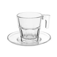 Jogo 4 Xícaras De Café Com Pires Sidney 70 Ml Hauskraft - 1