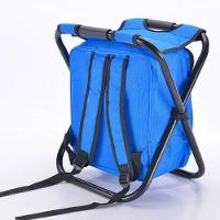 Cadeira Mochila Banqueta Bolsa Semi Termica 2 Em 1 Banco Dobravel - 2