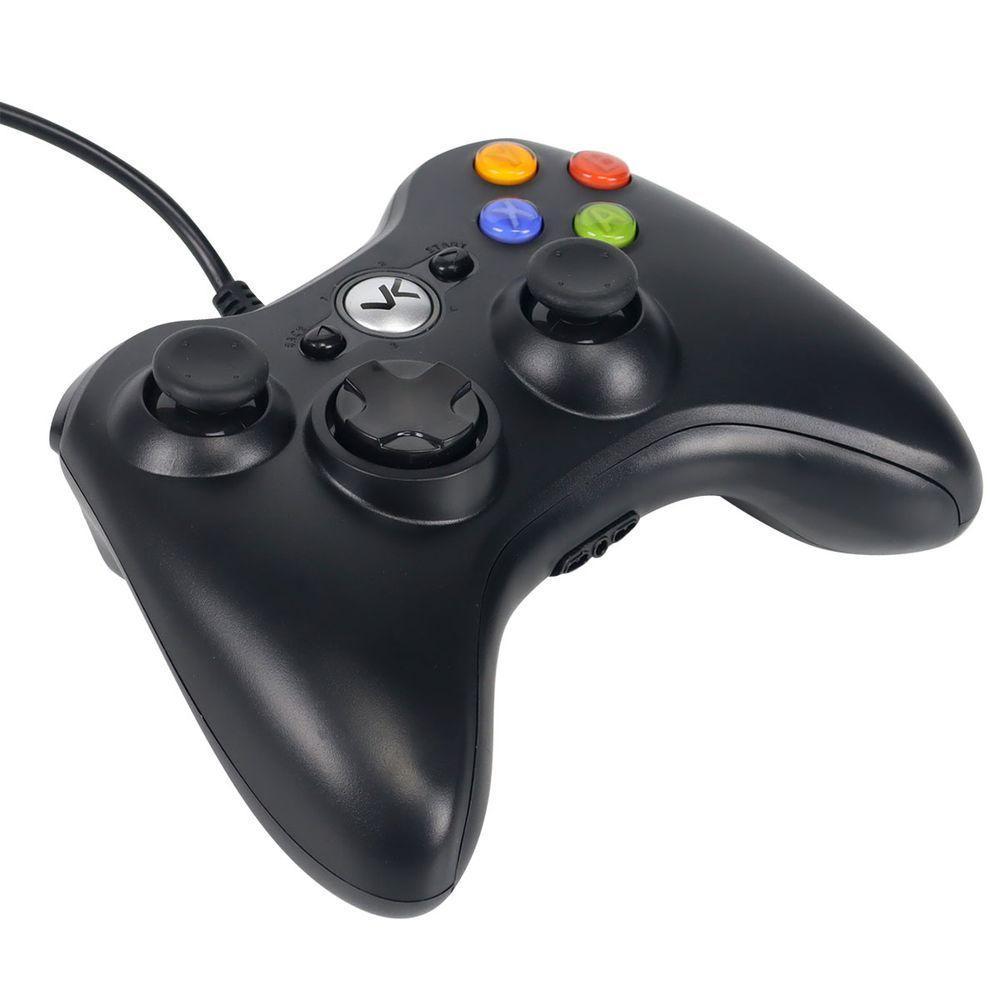 Controle Para Xbox 360 E Pc Com Fio Usb Modelo X360 - 1