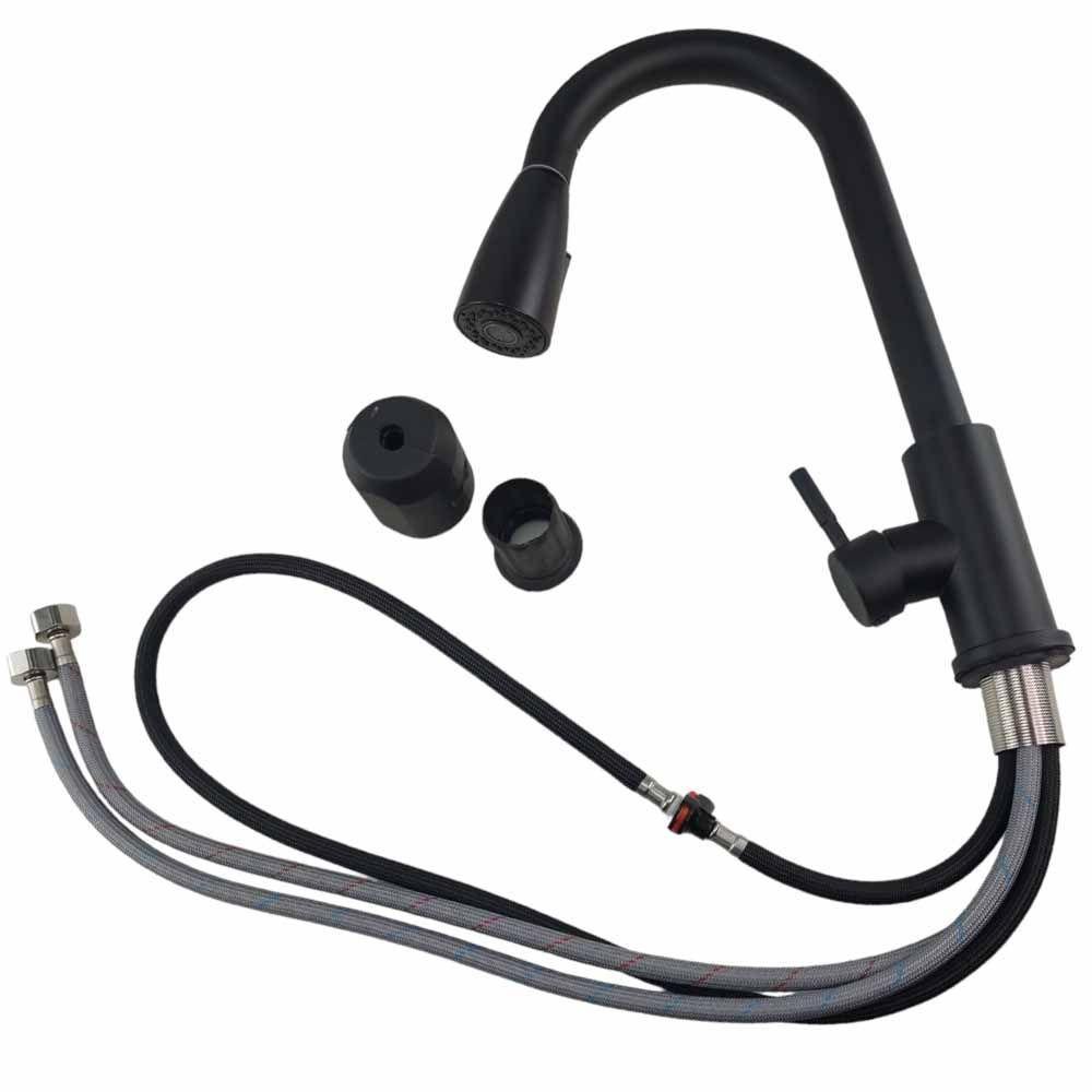 Torneira Gourmet Pull Down Cozinha Monocomando Agua Quente Fria Bancada Cuba Mesa Limpeza - 4