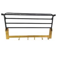 Toalheiro Varal Suporte De Roupa Porta Toalha Prateleira Organizaçao Gancho Lavanderia Banheiro