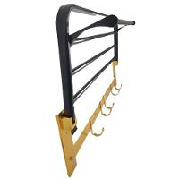 Toalheiro Varal Suporte De Roupa Porta Toalha Prateleira Organizaçao Gancho Lavanderia Banheiro - 7