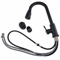 Torneira Gourmet Pull Down Flexivel Cozinha Monocomando Agua Quente Fria Bancada Cuba Mesa Limpeza - 7