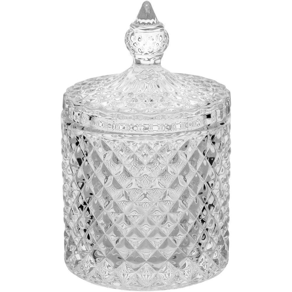 Potiche 13,5 X 8,5 X 8,5 Cm Vidro Transp - 1