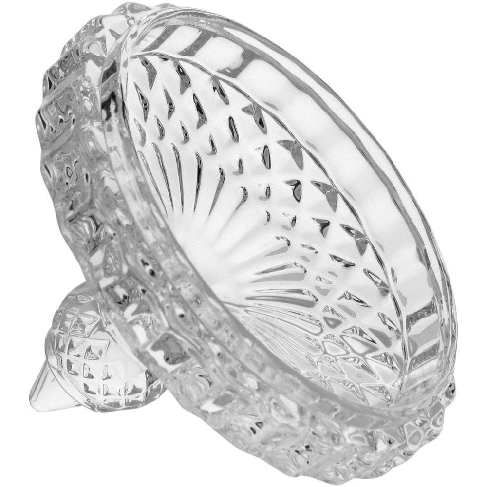 Potiche 13,5 X 8,5 X 8,5 Cm Vidro Transp - 4