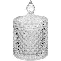 Potiche 13,5 X 8,5 X 8,5 Cm Vidro Transp - 1