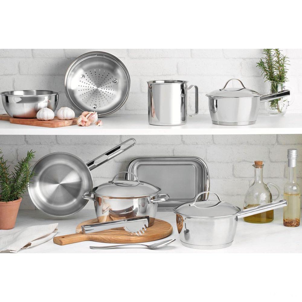 Panela Tramontina Allegra Em Aço Inox Com Fundo Triplo 16 Cm 1,5 L Tramontina - 5