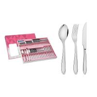 Faqueiro Laguna Em Aço Inox Com Facas Para Churrasco Acabamento Em Brilho 42 Peças - 2