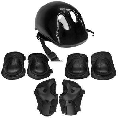 Kit De Proteção Infantil Xtreme - 7 Peças - Wellmix - Preto