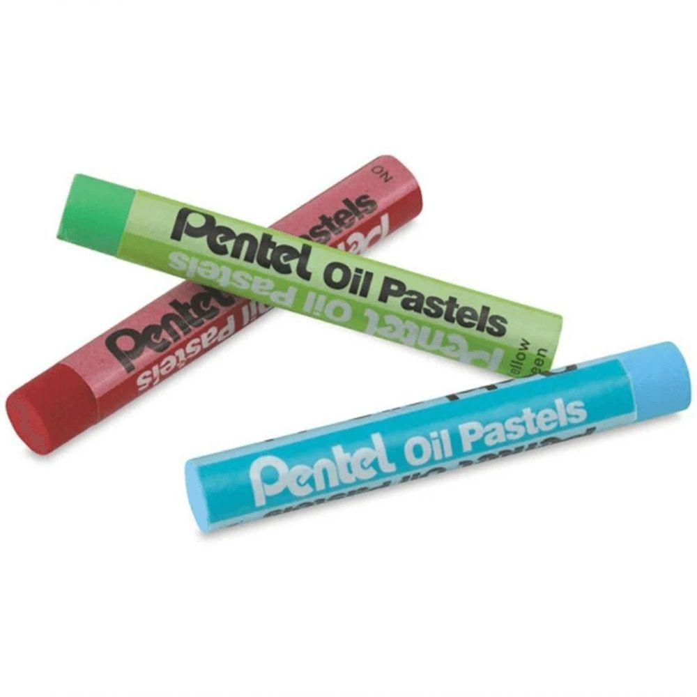 Giz Pastel óleo 25 Cores - Pentel - - 2