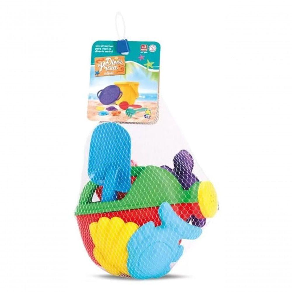 Kit Praia Infantil Regador Com Acessórios - Diver Toys - 1
