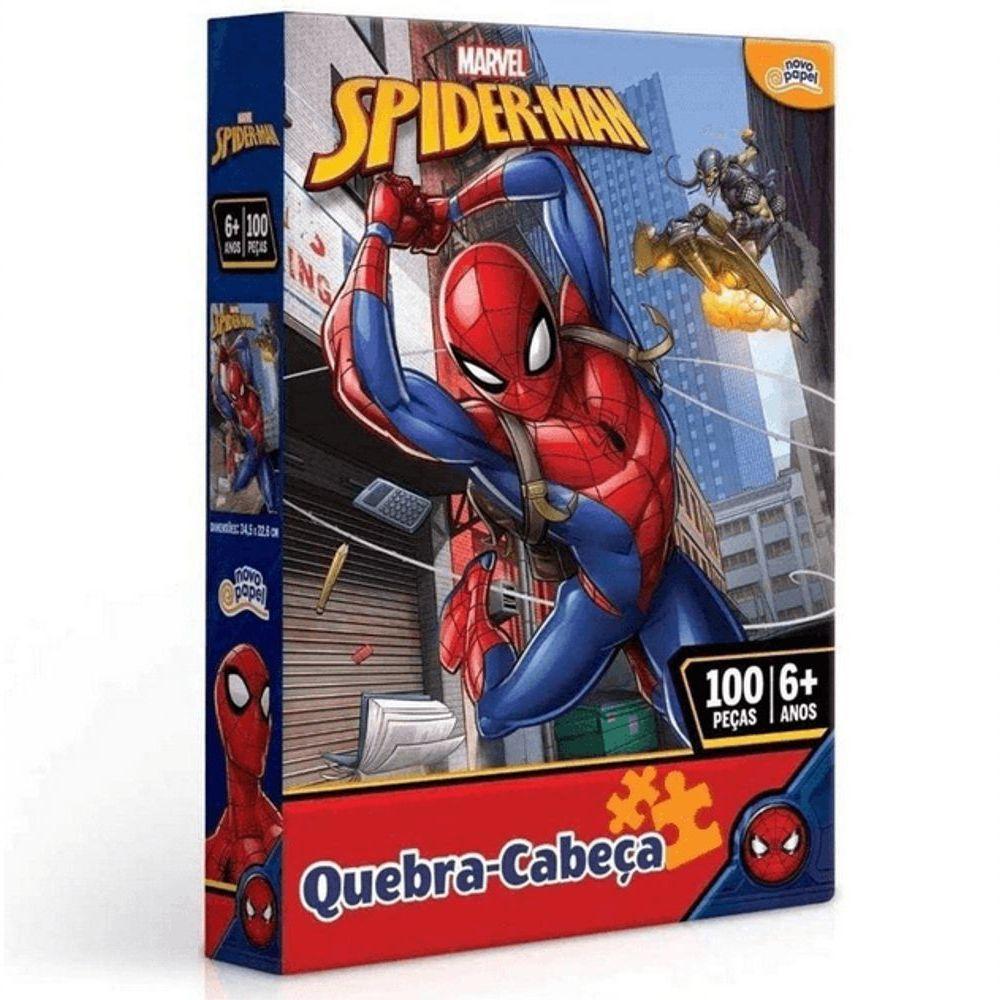 Puzzle Homem Aranha 100 Peças - Toyster - 1