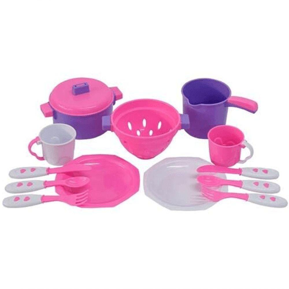 Kit Cozinha Completa - Calesita - Rosa - 1