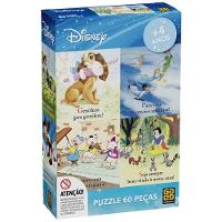 Puzzle Infantil 60 Peças - Grow - Mundo Disney Sdi - 1