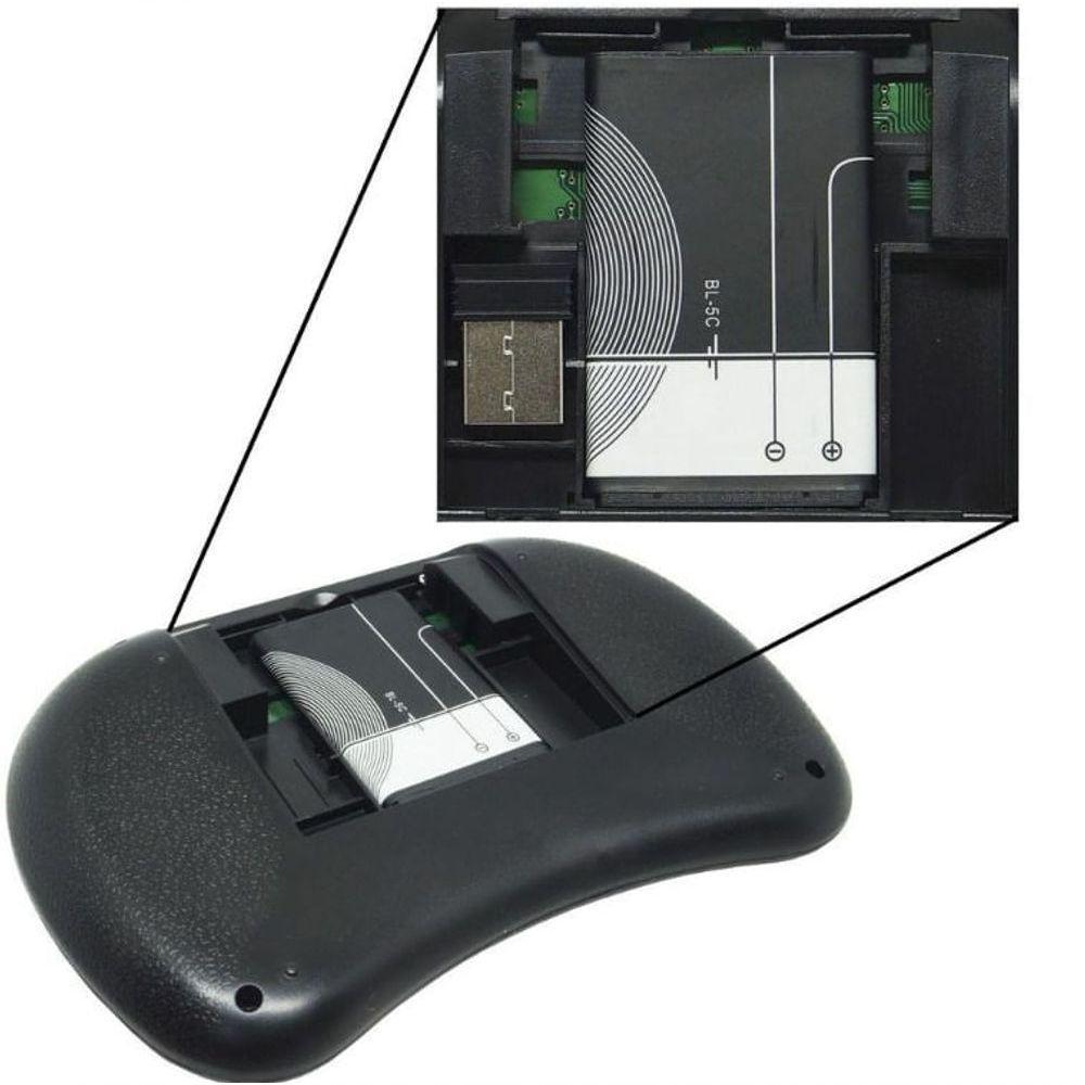 Mini Teclado Sem Fio Com Touchpad E Led - 2695 - Exbom - 3