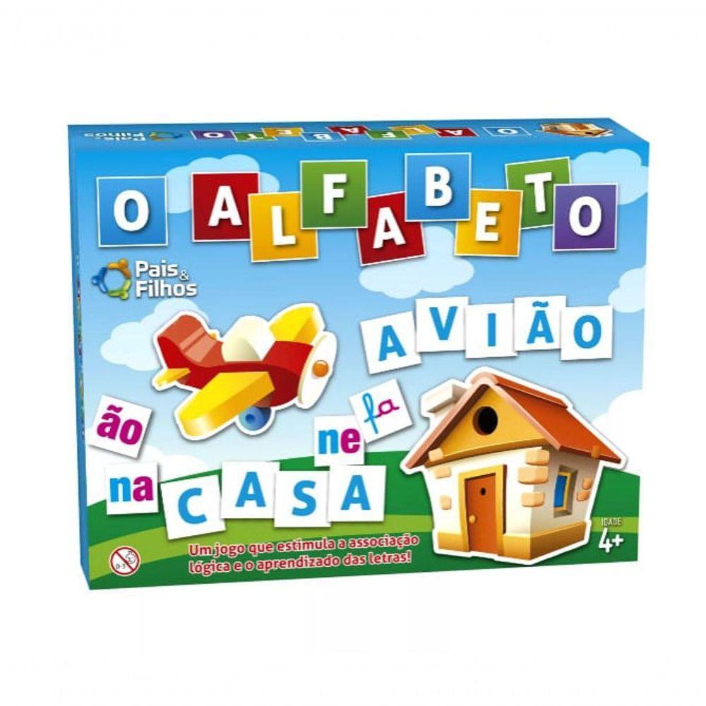 Jogo Pedagógico - O Alfabeto - Pais E Filhos - 1