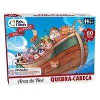Puzzle Arca De Noé 60 Peças - Pais E Filhos - 1