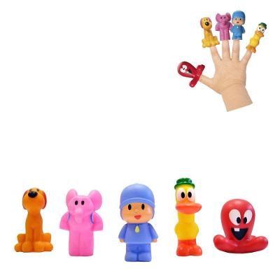 Miniaturas Dedoches Em Vinil Turma Do Pocoyo - Cardoso