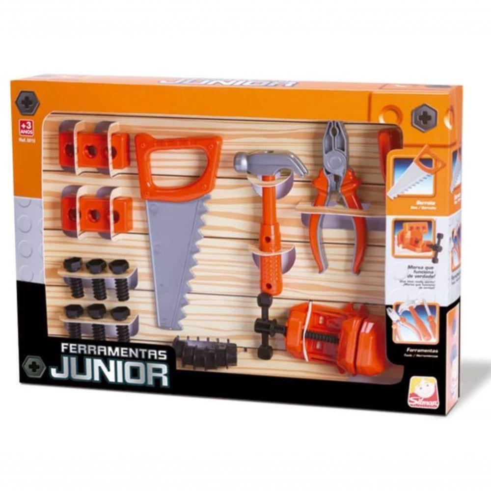 Kit De Ferramentas Infantil Junior - 19 Peças - Silmar - 1