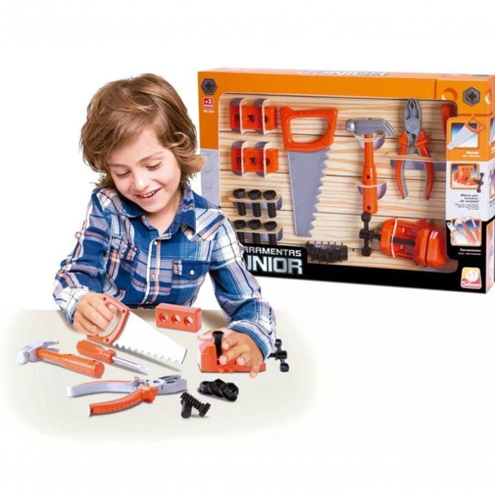 Kit De Ferramentas Infantil Junior - 19 Peças - Silmar - 2