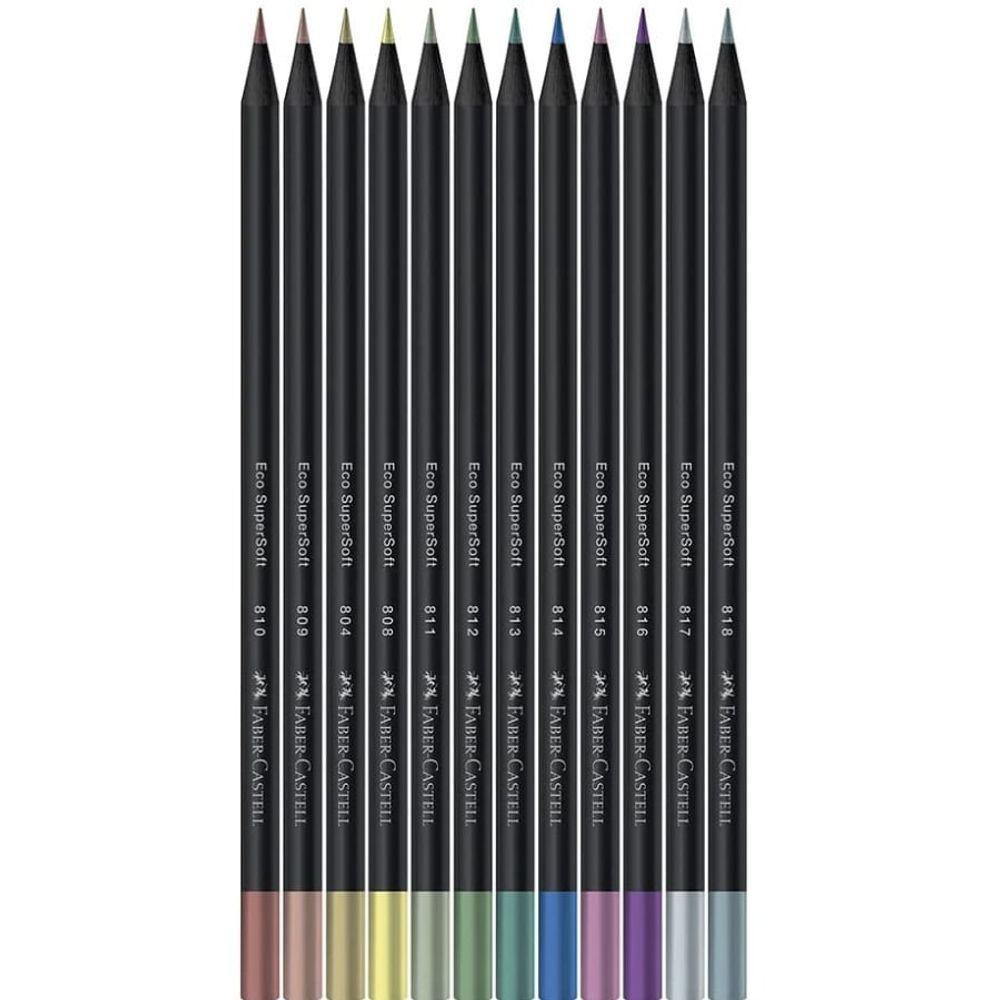 Lapis De Cor Supersoft C- 12 Cores - Faber Castell - 2