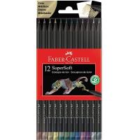 Lapis De Cor Supersoft C- 12 Cores - Faber Castell - 1