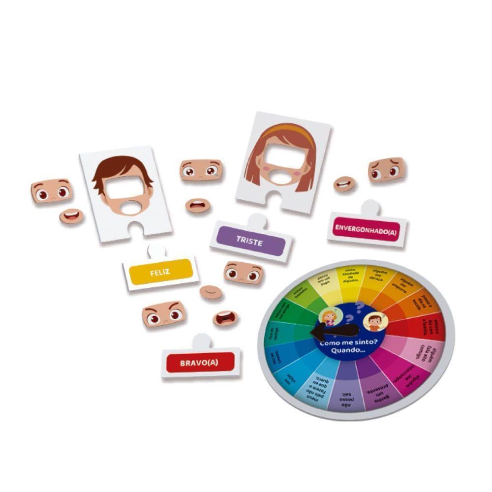 Jogo Ache E Encaixe - Como Me Sinto? - Pais E Filhos - 2