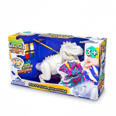 Dinossauro Rex Atack Pintura - Adijomar