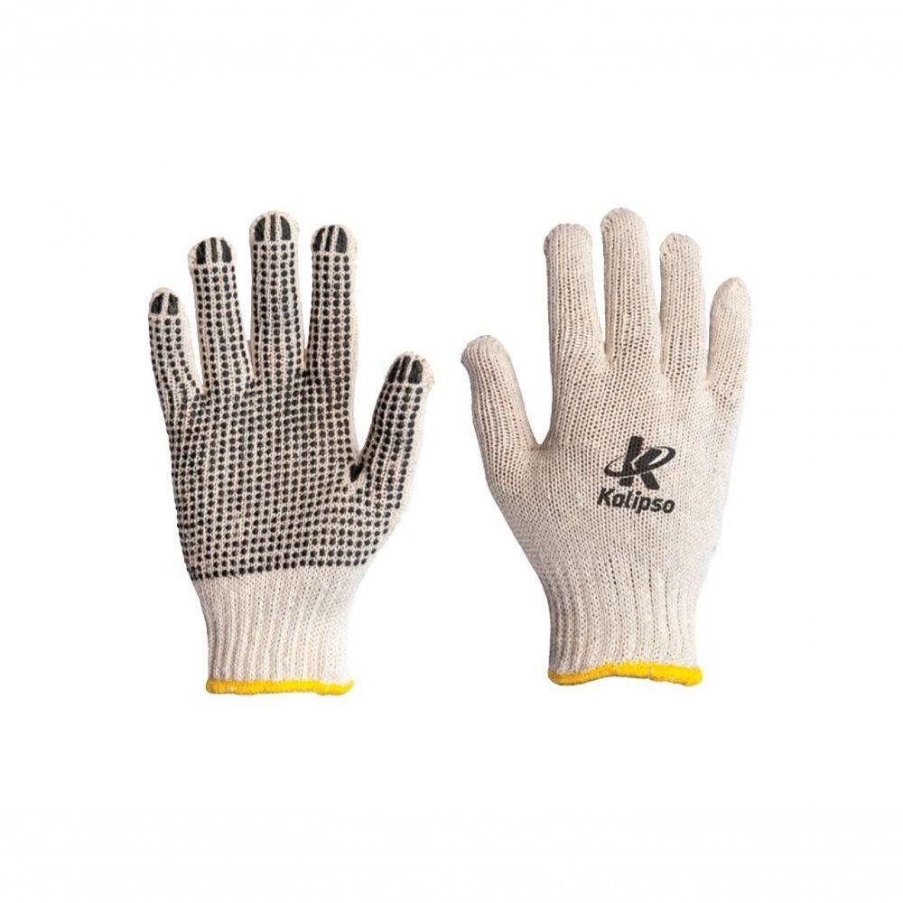 Luva Malha Tricot Pigment Branca Encart - 1