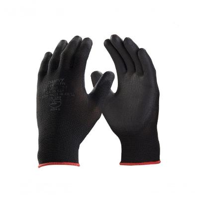 Luva Flextactil Tricotada Nylon Preta B Equot