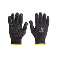 Luva Malha Tricot Acrilon Pigment Preta Encart - 1