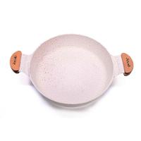 Frigideira Branca Antiaderente Marmorizada Javali Am 30cm - 3