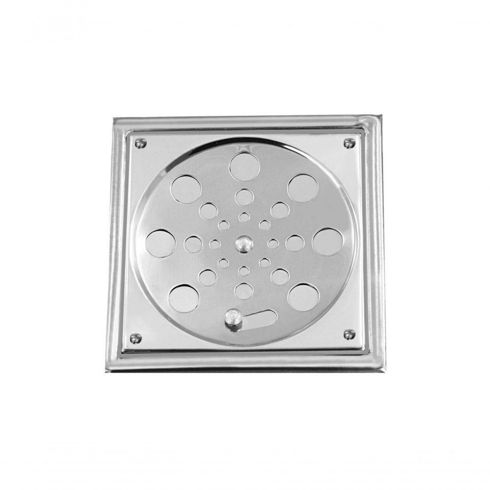 Grelha Aco Inox Overtime C-Fecho Quad 15Cm C-Caixilho - 1