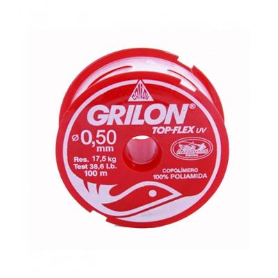 Linha Pesca Grilon Uv Br 0,50Mmx100M