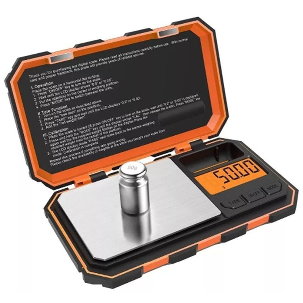 Mini Balança Digital Bolso E Alta Precisão 0,01g Até 200g - 1