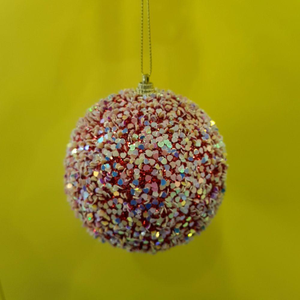 Bolas De Natal Kit Com 3 Unid 10 Cm - 3