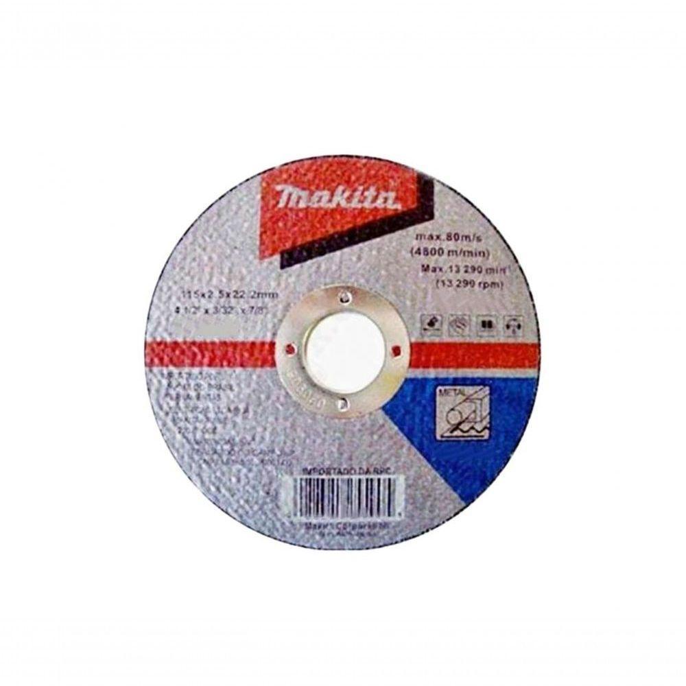 Disco De Corte Para Ferro 115 X 2,5 X 22mm D-19928-10 Makita - 1
