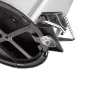 Kit Com 4 Lixeiras Brasil Inox Tramontina 12 Litros Pedal 94538112