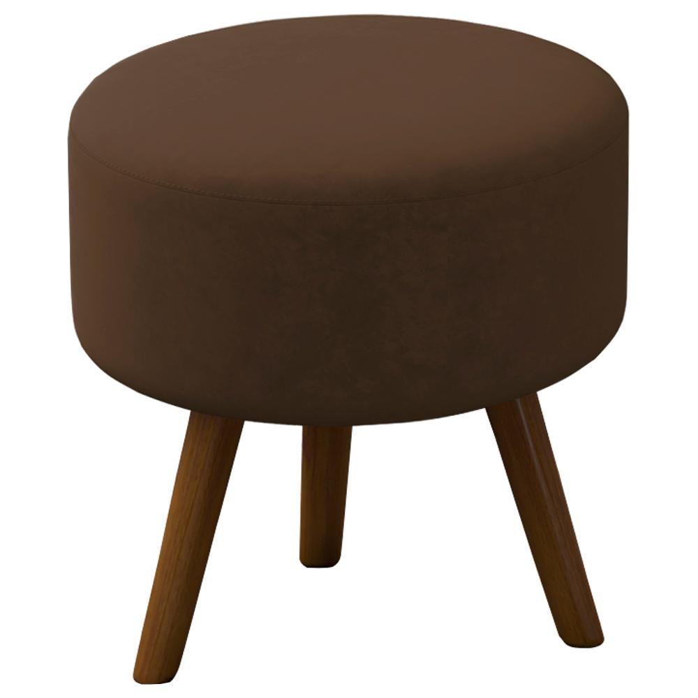 Puff Puf Para Sala Pes Palito Small Veludo Sl 942 Peer Sl 942 - 1